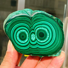 515g Owl Totem Natural Green Malachite Crystal Gemstone Rough Mineral Specimen picture