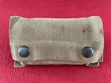Original WW1 US First Aid Carlisle Bandage Dressing Pouch OMO 1918 WWI picture