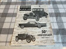 1957 Pontiac Warrior/Motors Brochure 50th Anniversary picture