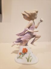 Ground Fairy Girl Figurine I Bring You Luck Edna Hibel Limited Ed Numberd Signed picture