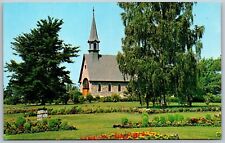 Vtg Grand Pre Nova Scotia Canada Evangeline Memorial Church Chrome View Postcard picture