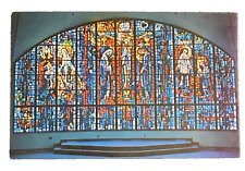 Main Sanctuary Window of Shrine Miraculous Medal Harrisburg PA Postcard Unposted picture