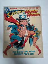 SUPERMAN vs WONDER WOMAN (DC Collectors' Edition) 1978 picture