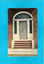 Vintage Postcard-Beautiful Doorway at Nantucket, Massachusetts picture