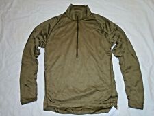 Sekri Military PCU Level-1 L1 1/2-Zip Long Sleeve Shirt Coyote Brown SIZE SMALL picture