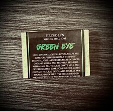 Green Eye Magick Ritual Soap Handmade, Organic, Witchcraft, Hoodoo, Wicca picture