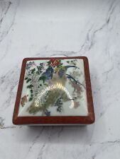 Vintage Asahi Ceramics Trinket Box Japan picture