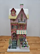 Cody Foster Christmas Light Up Glitter House, Christmas Gift Shop picture