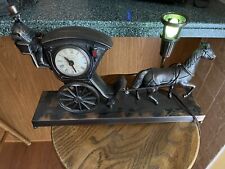 United Clock Corp Model 701 Horse Carriage Clock & Lamp Works picture