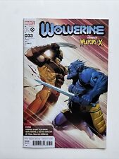 Wolverine #33 (2023) 9.4 NM Marvel High Grade Comic Book Yu Cover A Main picture