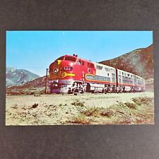 Vintage Postcard A Santa Fe Streamliner Locomotive Grand Canyon National Park AZ picture