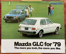 VINTAGE 1979 MAZDA GLC CAR ADVERTISING DEALER BROCHURE - NICE picture
