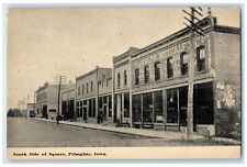 c1910 South Side Square Exterior Building Primghar Iowa Vintage Antique Postcard picture