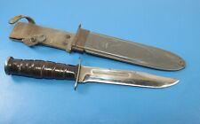 Rare WWII U.S. Navy Camillus MK2 Chrome Plated Knife U.D.T. Special Issue picture