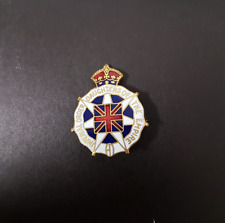 Imperial Order Daughters of The Empire Pin. King's Crown. Signed Birks-Ellis. picture