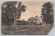 Postcard MA Petersham View The Elms Countryside Rustic Home Vintage J1 picture