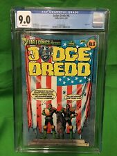 Judge Dredd #6 Eagle Comics (1984) CGC 9.0 WHITE Pages picture