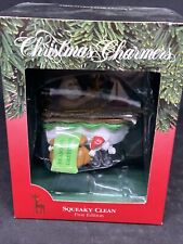 Santa's Best Christmas Tree Ornament 1st Edition Squeaky Clean picture