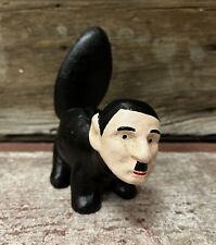 Hitler Skunk Skittler Cast Iron Allied Forces WWII Fundraiser Figurine, 5” x 2” picture