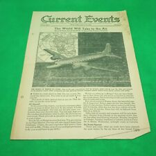 Nov 1944 The World Will take to the Air   WW2 era Current Events  Fc1 picture