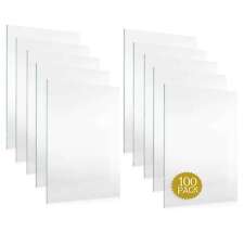 100 Sheets Of Non-Glare UV-Resistant Frame-Grade Acrylic Replacement for 10x12 picture