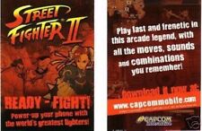 Street Fighter II Ready Fight Capcom Promo Card SDCC Comic Con picture