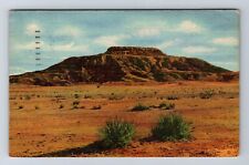 Tucumcari Mountain NM-New Mexico, View Of Mountain Range Vintage c1959 Postcard picture