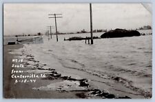 Centerville South Dakota SD Flood Real Photo Postcard RPPC 1944 picture