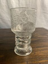 Lord of the Rings Strider 2001 Burger King Goblet Glass Cup Mug- VTG picture
