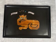 VTG 60s Couroc Of Monterey Tray Lion Cat Royal Jewels Crown Hand Inlay RARE HTF picture