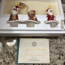 WDCC Chip N Dale Little Mischief Makers & Santa Candle Figurine With COA picture