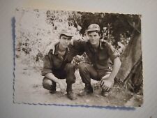 Handsome Young Soldiers Affection Greek Army Vintage Photo GREECE LESVOS 1976 picture
