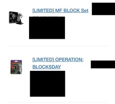 The Canvas Don MF Block set And Operation Blocksday Minifigure NEW picture