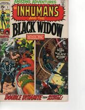 Amazing Adventures The Inhumans and the Black Widow #1 Comic Book VF picture