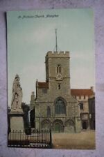 Vintage c1919 Postcard s: St. Nicholas Church Abingdon England UK picture
