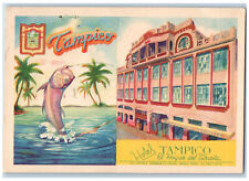 Tampico Tamaulipas Mexico Postcard Hotel Tampico El Hogar Del Turista 1955 picture