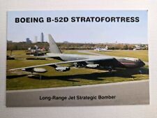 Boeing B-52D Stratofortress Postcard USAF Air Force  picture