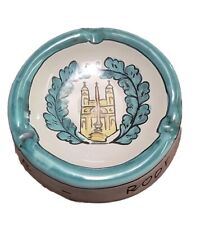 Vintage Hotel Hassler Roof-Top Roma Pottery Ashtray ~ 6