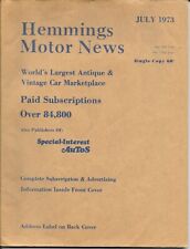 Hemming Motor News July 1973 picture