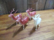 4 pcs. - Vintage Christmas Reindeer made in Japan picture
