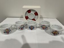  illy Art Collection 2005 Limited Edition Julian Schnabel Espresso Cups/saucers picture