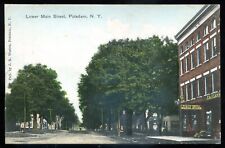 POTSDAM New York Postcard 1909 Lower Main Street by Weston picture