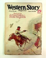 Western Story Magazine Pulp 1st Series Sep 22 1928 Vol. 81 #2 VG picture