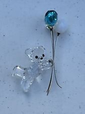 Swarovski Crystal Figurine Kris Bear “Balloons For You” 1016622 Retired Piece picture