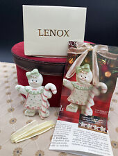 Lenox 2006 Gingerbread Girl DATED Collection Tree Ornament 758268 RARE picture