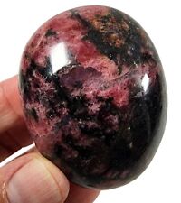 Rhodonite Crystal Polished Pebble 94.9 grams picture