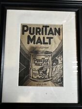 Vintage ad-Puritan Malt 1933 ORIGINAL picture