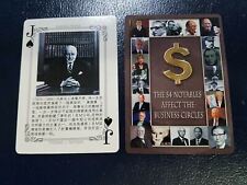 Thomas J. Watson American Businessman Business People Chinese Playing Card picture