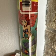 Vintage Little Mermaid Wrapping Gift Paper New Sealed 15 SQ FT picture