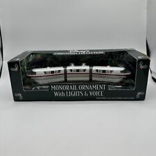Disney Monorail Ornament Lights Voice Theme Park Exclusive Brand New Christmas picture